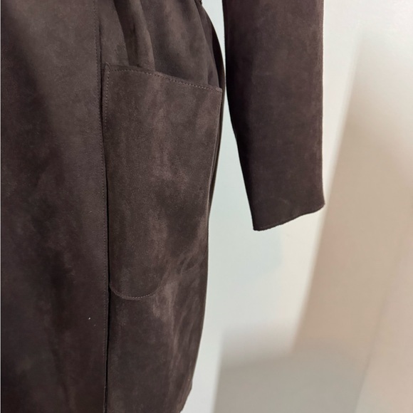 Ruby Rd. Dark Brown Trench Coat woman’s sz M - Picture 11 of 13